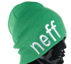 NEFF FORM BEANIE IN GREEN