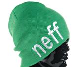 NEFF FORM BEANIE IN GREEN