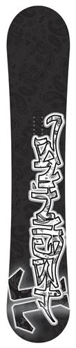 TECH 9 SPLIT T SNOWBOARD IN BLACK