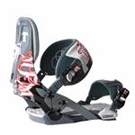 TECH 9 MFM PRO SNOWBOARD BINDINGS IN GREY