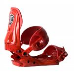 TECH 9 SLC SNOWBOARD BINDINGS IN RED