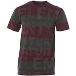 ELEMENT ROOTS CREW SHIRT IN BURGUNDY