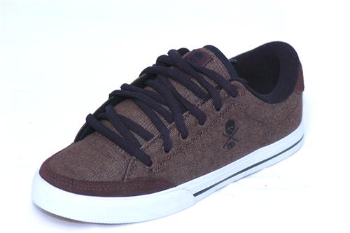 CIRCA AL50 SHOE IN CHOCOLATE, BLACK, AND WHITE
