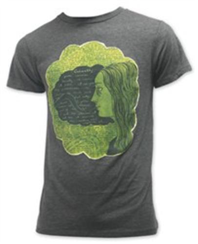 RVCA GHOSTLY SHORT SLEEVE T-SHIRT IN MID BROWN