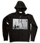NIXON CONTEXT ZIP HOODED SWEATSHIRT IN BLACK