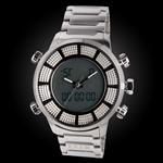 KR3W DIGIT WATCH IN SILVER