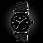 KR3W ROCKSHOW WATCH IN BLACK