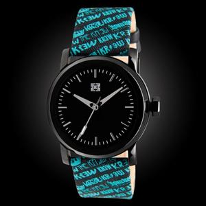 KR3W ROCKSHOW WATCH IN TURQUOISE