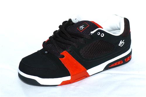 ES SCREEN SHOE IN BLACK, WHITE, AND RED