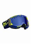 ANON FIGMENT PRINT MOTO GP SNOW GOGGLES WITH A MIRRORED LENS