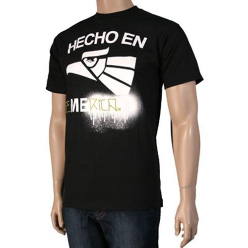 EMERICA HECHO SHORT SLEEVE T-SHIRT IN BLACK