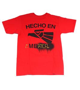 EMERICA HECHO SHORT SLEEVE T-SHIRT IN RED