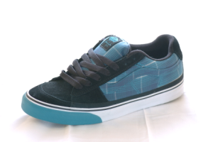 VANS J-LAY SHOE IN FLANNEL, BLACK, AND BREEZE