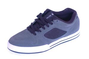 EMERICA REYNOLDS LIGHTS SHOE IN GREY, BLACK, AND WHITE