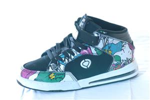 CIRCA 205 THUG SHOE IN BLACK, WHITE, AND NO FUTURE