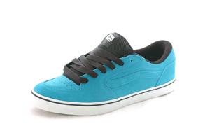 VANS TNT 4 SHOE IN SEA AND BLACK