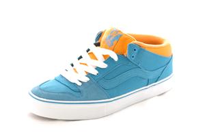 VANS TNT 2 MID SHOE IN UTILITY AND BLUE