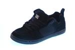 SUPRA CRUIZER SHOE IN BLACK BLACK SUEDE