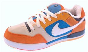 NIKE PAUL RODRIGUEZ 2 SOOM AIR SB SHOE IN ORANGE BLAZE AND WHITE