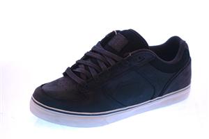 LAKAI KOSTON SELECT BLACK PACK BLACK LEATHER SHOE