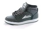 LAKAI TELFORD SHOE IN BLACK LEATHER PRINT