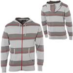 AMBIGUOUS DIVIDED ZIP SWEATSHIRT IN GREY