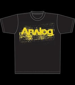 ANALOG THE PLAN FITTED T-SHIRT IN TRUE BLACK