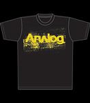 ANALOG THE PLAN FITTED T-SHIRT IN TRUE BLACK
