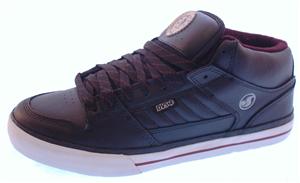 DVS MUNITION CT SNOW SHOE IN BLACK PORT LEATHER