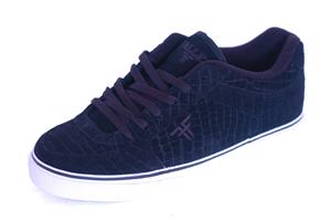 FALLEN CHIEF SHOE IN BLACK GATOR