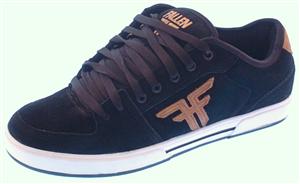 FALLEN PATRIOT II SHOE IN BLACK AND BROWN