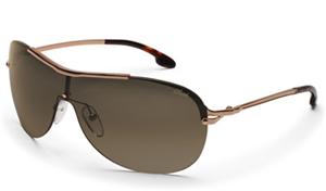 SMITH BOARDWALK SUNGLASSES WITH BRONZE FRAMES AND A BROWN LENS