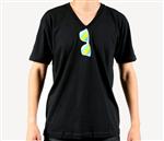 VANS J-LAY HANGIN V-STYLE SLIM T-SHIRT IN BLACK