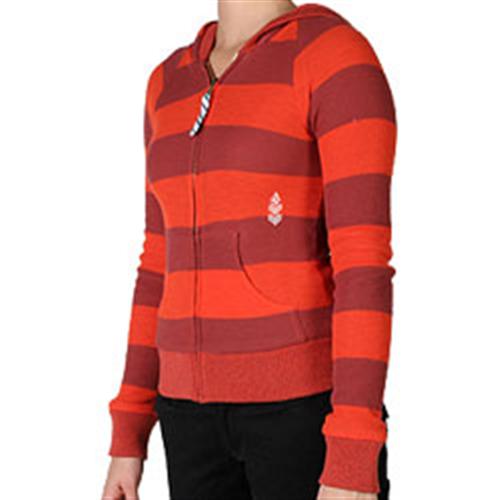 VOLCOM WOMEN'S CROWD PLEASER SWEATER IN RUSTY