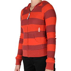 VOLCOM WOMEN'S CROWD PLEASER SWEATER IN RUSTY