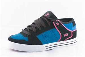 SUPRA VULK LOW IN BLUE MAGENTA