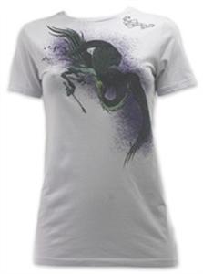 RVCA WOMEN'S PHOENIX T-SHIRT IN MINER GRAY