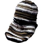 FOURSQUARE MULLET MASK BEANIE IN OXFORD TAN AND BEAR RUG