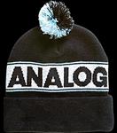 ANALOG TOKYO BAY BEANIE IN TRUE BLACK