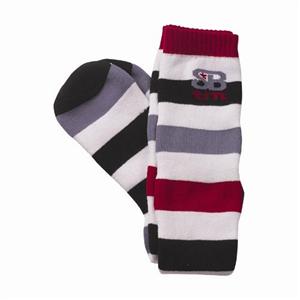 SPECIAL BLEND THREEPEAT SOCK IN WHITE THREEPEAT PATTERN