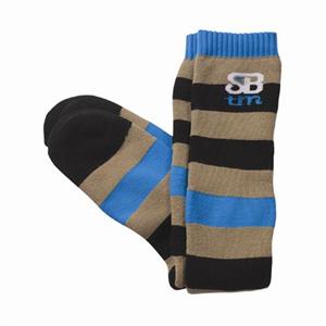 SPECIAL BLEND THREEPEAT SOCK IN TAN THREEPEAT PRINT