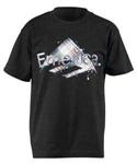EMERICA TORN T-SHIRT IN BLACK