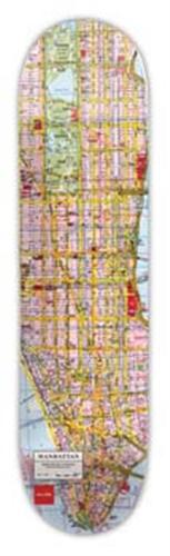 CHOCOLATE SKATEBOARDS IANUCCI MANHATTAN SKATEBOARD DECK