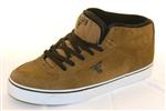 FALLEN CHIEF MID SHOE IN MEDIUM BROWN AND BLACK