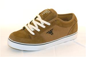 FALLEN TGUNS SHOE IN MEDIUM BROWN AND BLACK