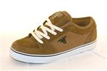 FALLEN TGUNS SHOE IN MEDIUM BROWN AND BLACK