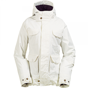 B BY BURTON WOMEN'S RAPTURE JACKET IN BRIGHT WHITE