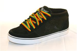 FALLEN TGUNS MID SHOES IN BLACK AND JUDAH