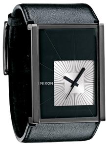 NIXON WOMEN'S MOTIF WATCH IN BLACK AND WHITE