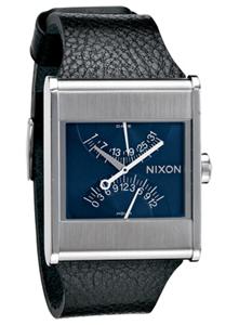 NIXON R1G1 WATCH IN BLACK AND BLUE